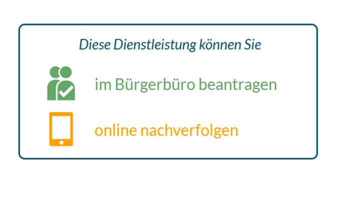 Wie bei vielen Gemeinden: Behördengang ist nach wie vor zwingend nötig.