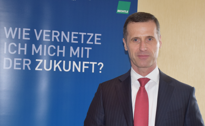 Bechtle-CEO Thomas Olemotz arbeitet mit seinem Vorstandsteam an der Zukunft des Systemhauses.